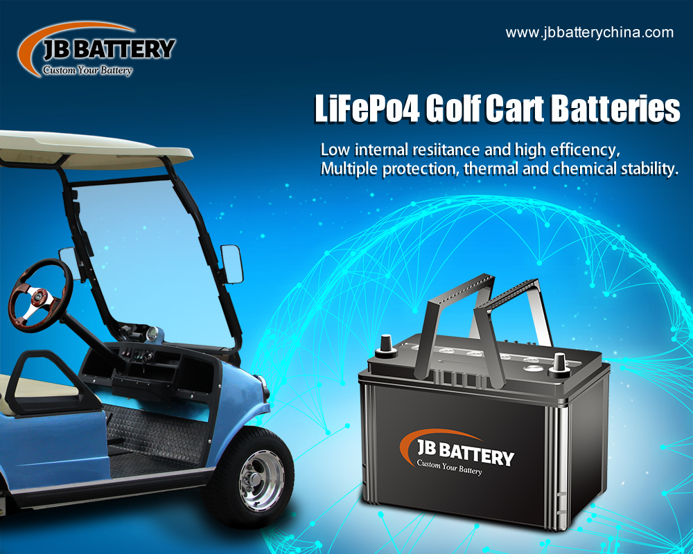 JB Battery Is A Top Custom Made Lithium Ion Golf Cart Battery Pack Manufacturer In China